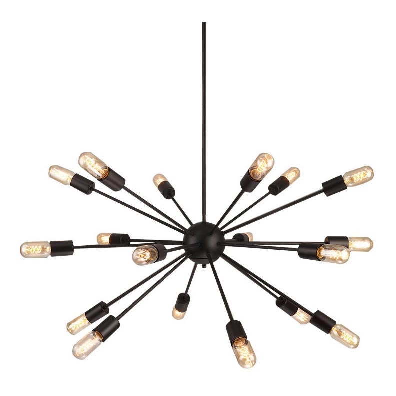 Azzardo AZ1657 - Lámpara de araña colgante ORBIT 18xE27/60W/230V