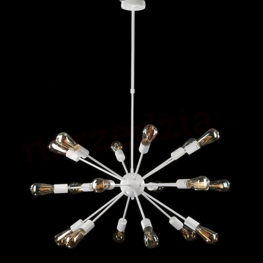 Azzardo AZ1658 - Lámpara de araña colgante ORBIT 18xE27/60W/230V