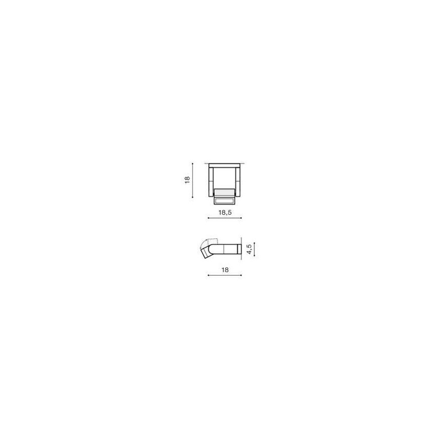Azzardo AZ2132 - Aplique LED para exterior FRAME LED/8W/230V IP54