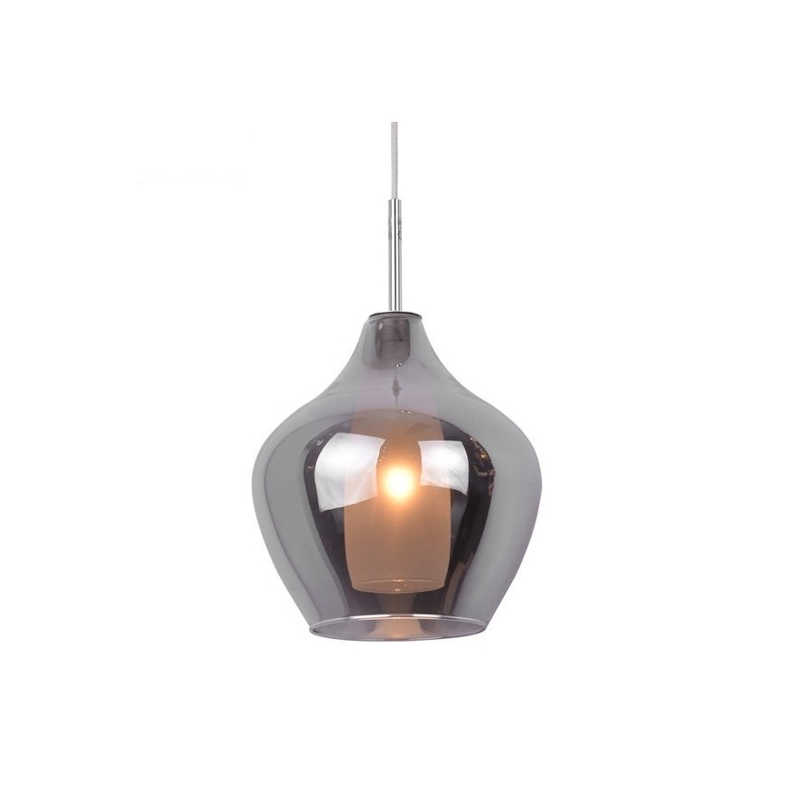 Azzardo AZ2148 - Lámpara suspendida con alambre AMBER MILANO 1xG9/40W/230V