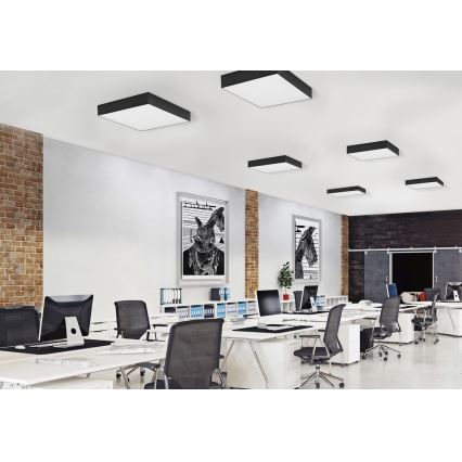 Azzardo AZ2274 - Lámpara de techo LED MONZA SQUARE LED/50W/230V
