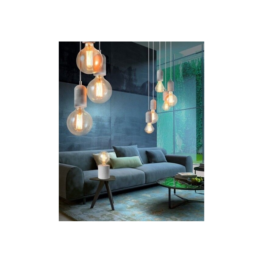 Azzardo AZ2385 - Lámpara suspendida con alambre VOLTA 3xE27/40W/230V