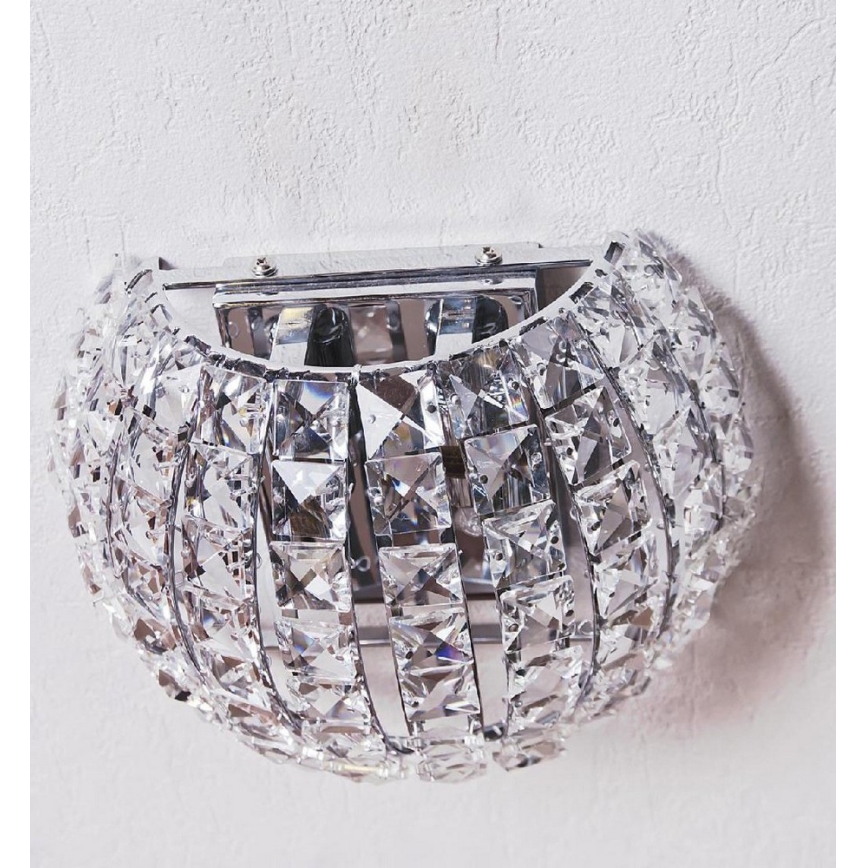 Azzardo AZ2520 - Aplique de cristal SOPHIA 2xG9/40W/230V