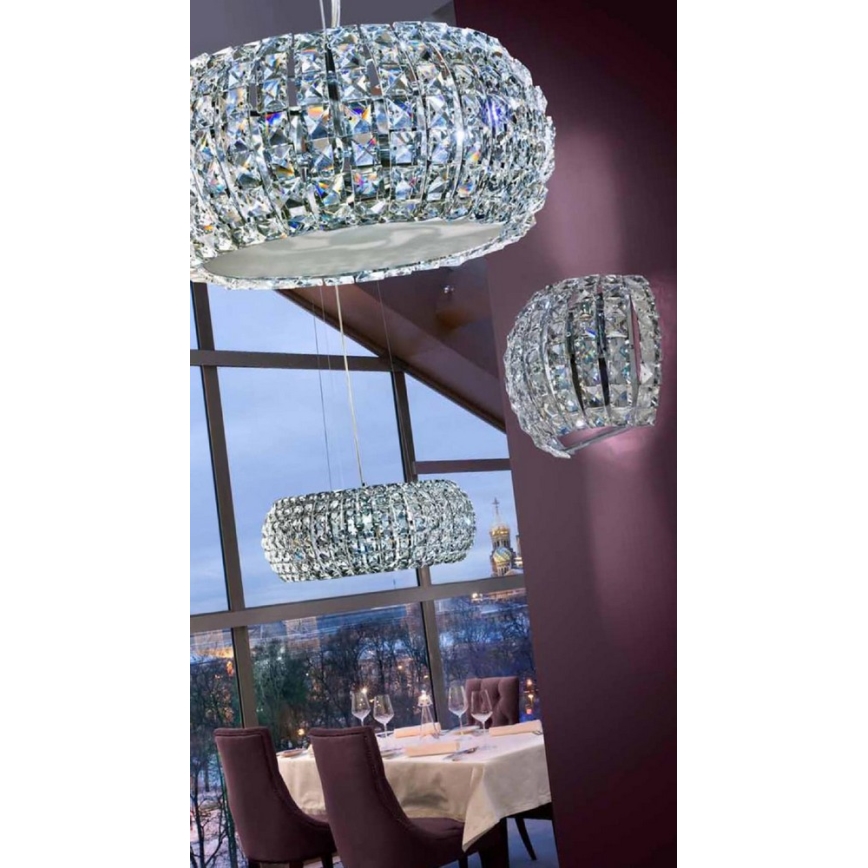 Azzardo AZ2520 - Aplique de cristal SOPHIA 2xG9/40W/230V