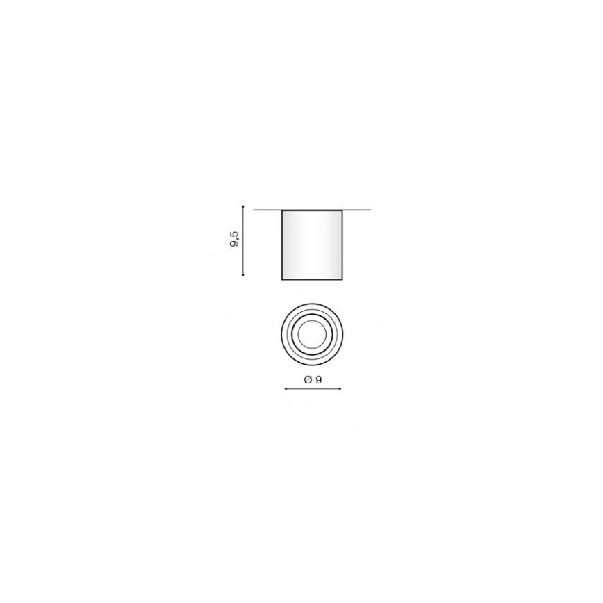 Azzardo AZ2690 - Plafón de baño BRANT 1xGU10/50W/230V IP44