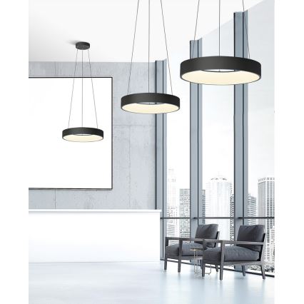 Azzardo AZ2728 - Lámpara de araña de suspensión con cable LED regulable SOVANA 1xLED/50W/230V + mando a distancia