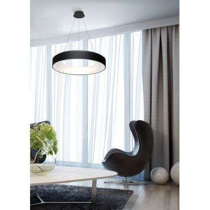 Azzardo AZ2728 - Lámpara de araña de suspensión con cable LED regulable SOVANA 1xLED/50W/230V + mando a distancia