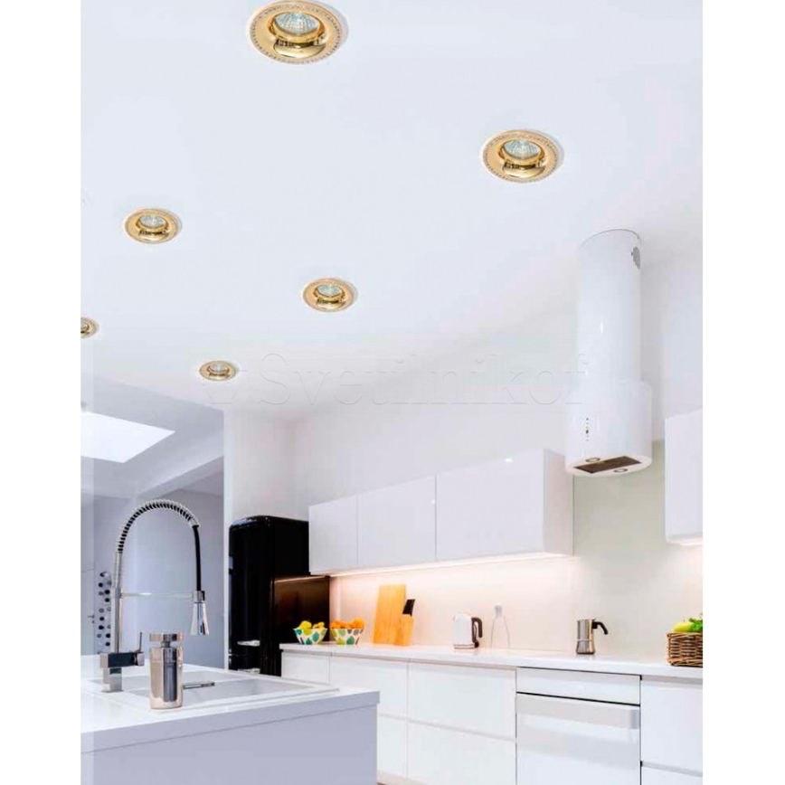 Azzardo AZ2740 - Lámpara empotrable ADAMO DIAMOND 1xGU10/50W/230V