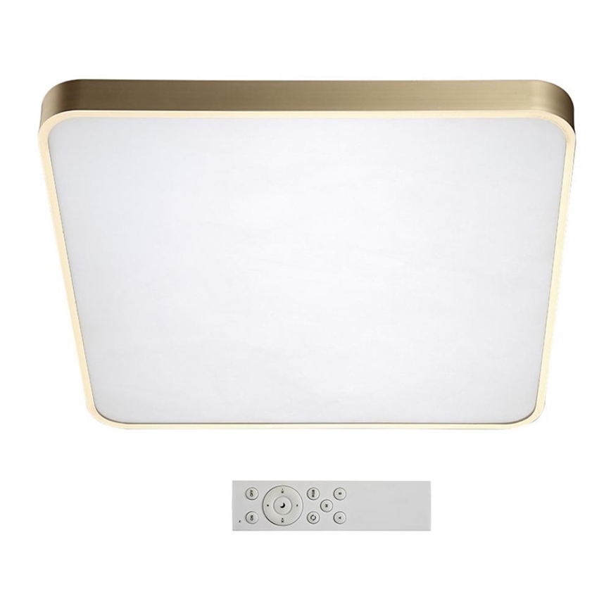 Azzardo AZ2760 - Plafón LED regulable QUADRO 1xLED/60W/230V+control remoto