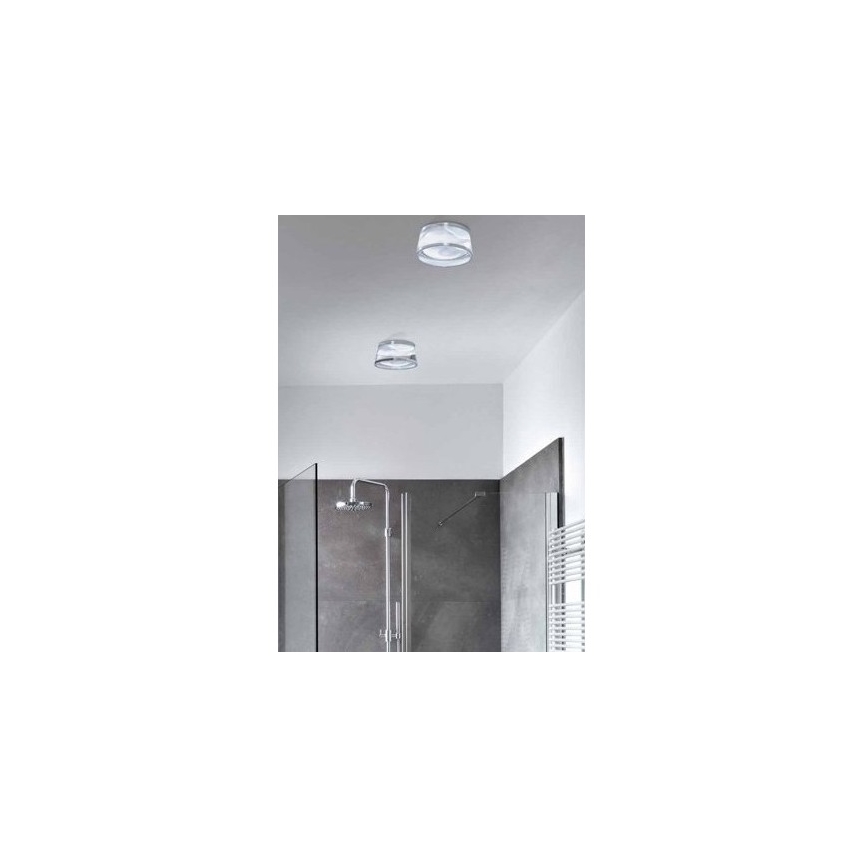 Azzardo AZ2772 - Lámpara empotrada LED para baños UNA LED/7W/230V IP44