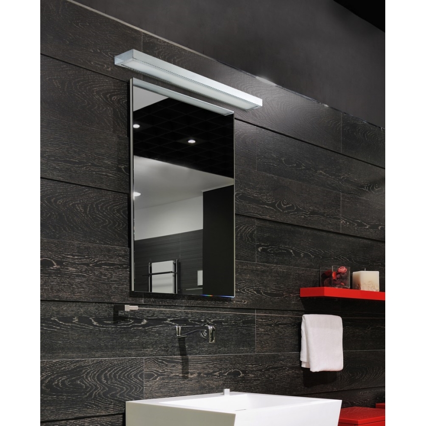Azzardo AZ2794 - Aplique de pared LED para baño compatible con DALI, 24W, 230V, IP44, 3000K
