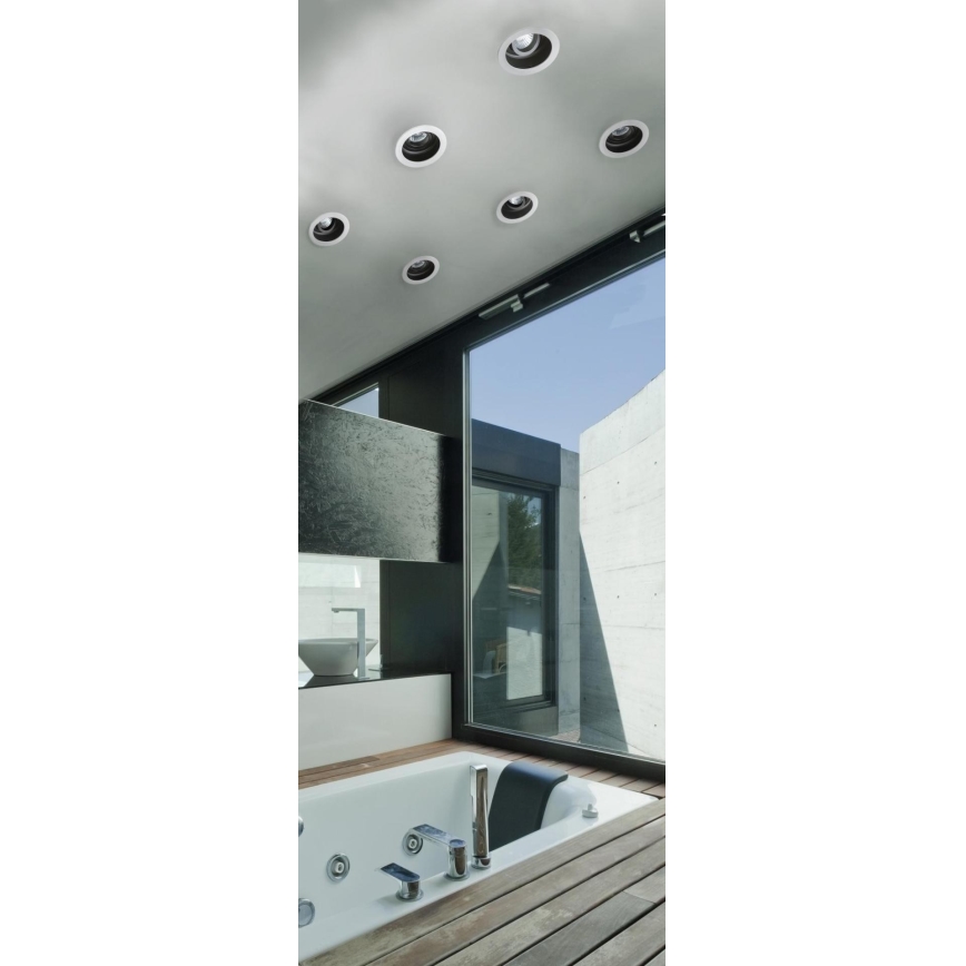 Azzardo AZ2804 - Lámpara empotrada IBIZA 1xGU10/50W/230V
