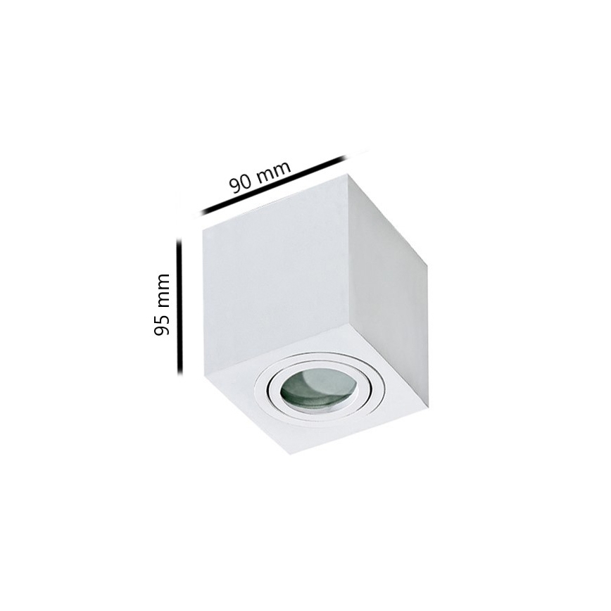 Azzardo AZ2822 - Plafón para el baño BRANT 1xGU10/50W/230V IP44