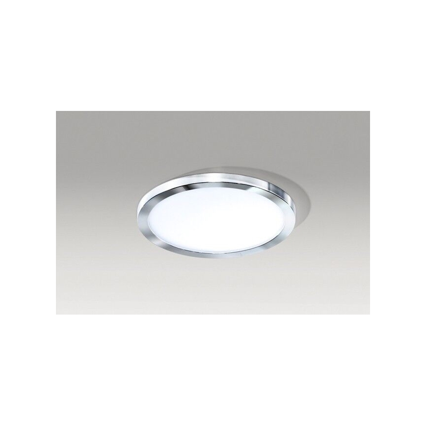 Azzardo AZ2841 - Lámpara empotrable de baño LED SLIM 1xLED/12W/230V IP44 CRI 90