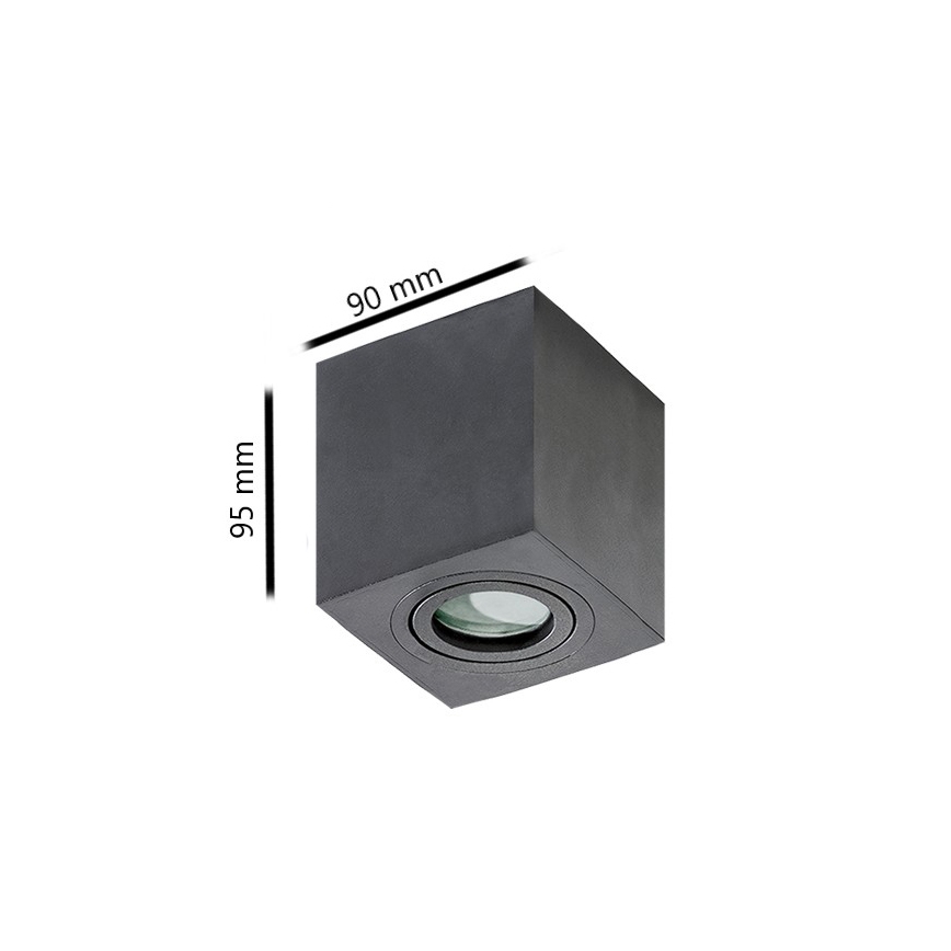 Azzardo AZ2878 - Plafón para el baño BRANT 1xGU10/50W/230V IP44