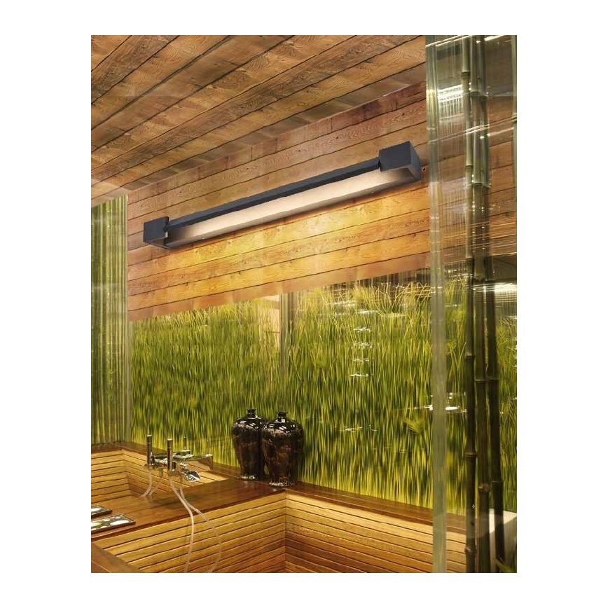 Azzardo AZ2897 - Aplique LED para baño con DALI, 24W, 230V, IP44, 4000K