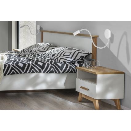 Azzardo AZ2944 - Aplique de pared LED orientable NOGAT LED/3W/230V