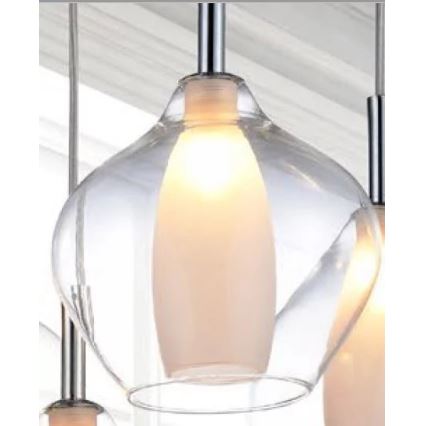Azzardo AZ3074 - Lámpara colgante AMBER 1xG9/40W/230V