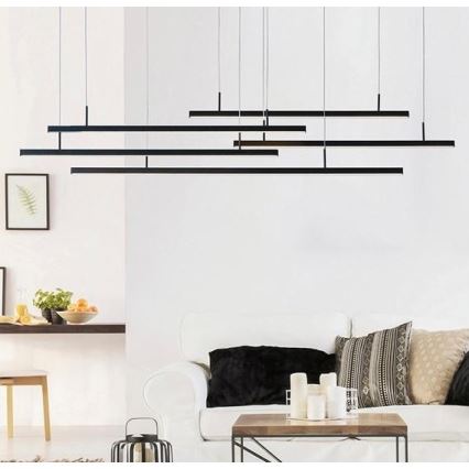 Azzardo AZ3184 - Lámpara colgante regulable LED en cable MERLO LED/49W/230V