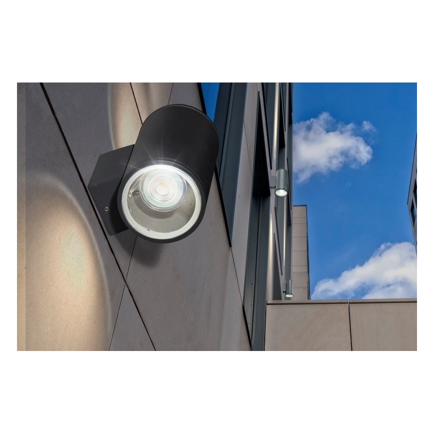 Azzardo AZ3319 - Aplique de exterior JOE 2xGU10/35W/230V IP54
