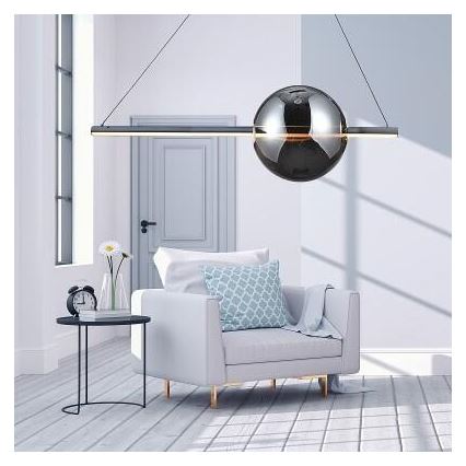 Azzardo AZ3351 - Lámpara de araña LED regulable SANDRA LED/36W/230V