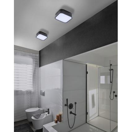 Azzardo AZ4146 - Plafón de baño LUCIE 2xE27/20W/230V IP44