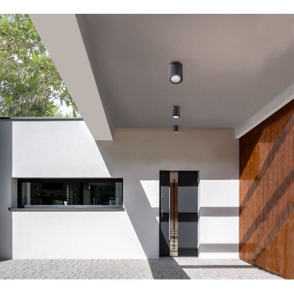 Azzardo AZ4216 - Foco de exterior PAPIKO 1xGU10/50W/230V IP65 negro