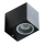 Azzardo AZ4267 - Aplique de exterior RIMINI 1xGU10/35W/230V IP54 cuadrado