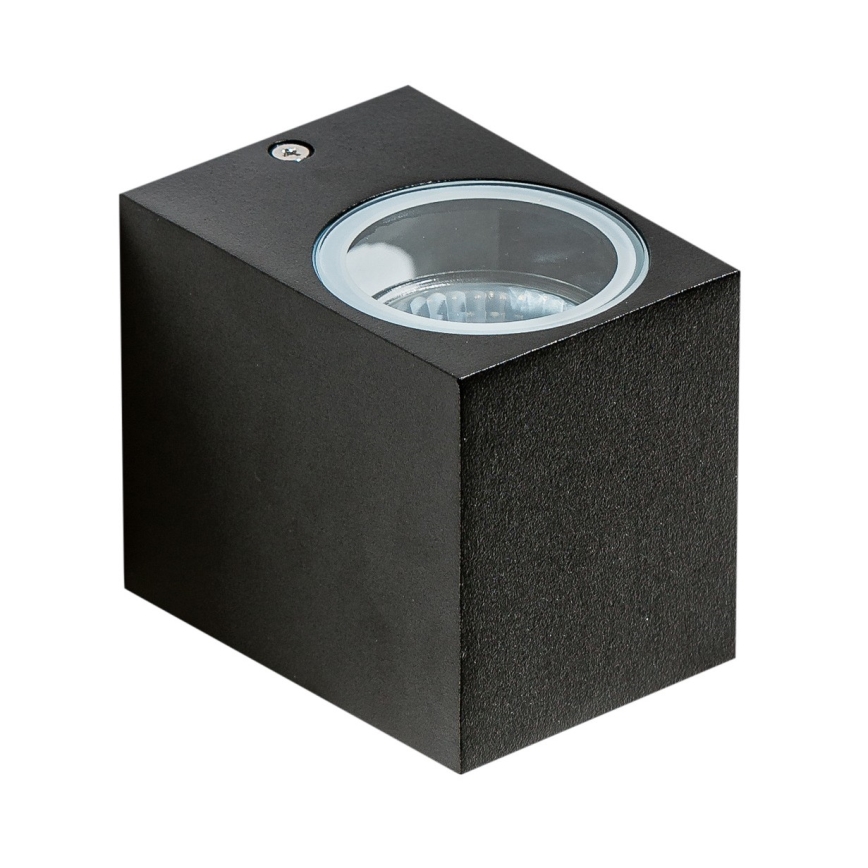 Azzardo AZ4267 - Aplique de exterior RIMINI 1xGU10/35W/230V IP54 cuadrado