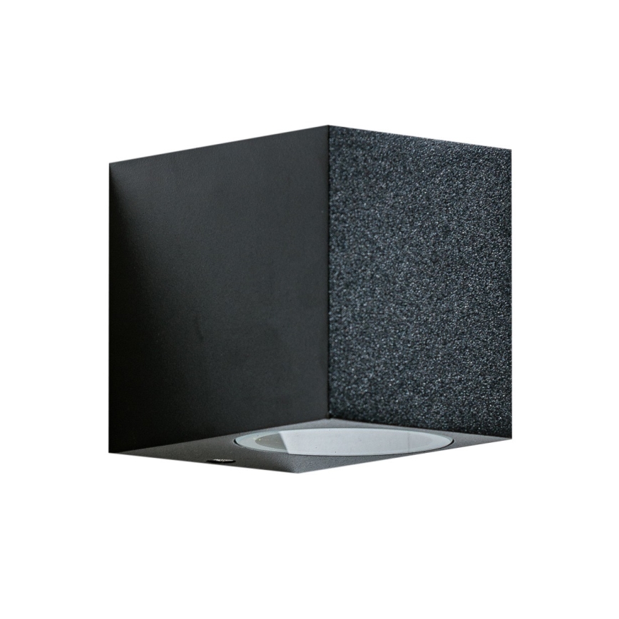 Azzardo AZ4267 - Aplique de exterior RIMINI 1xGU10/35W/230V IP54 cuadrado