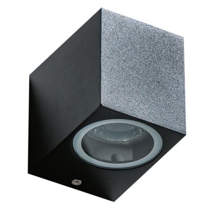 Azzardo AZ4267 - Aplique de exterior RIMINI 1xGU10/35W/230V IP54 cuadrado