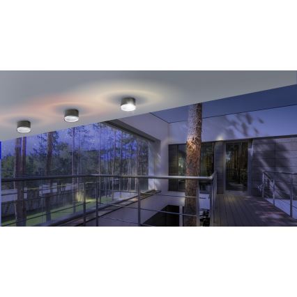 Azzardo AZ4333 - Plafón LED de exterior APULIA LED/10W/230V IP54