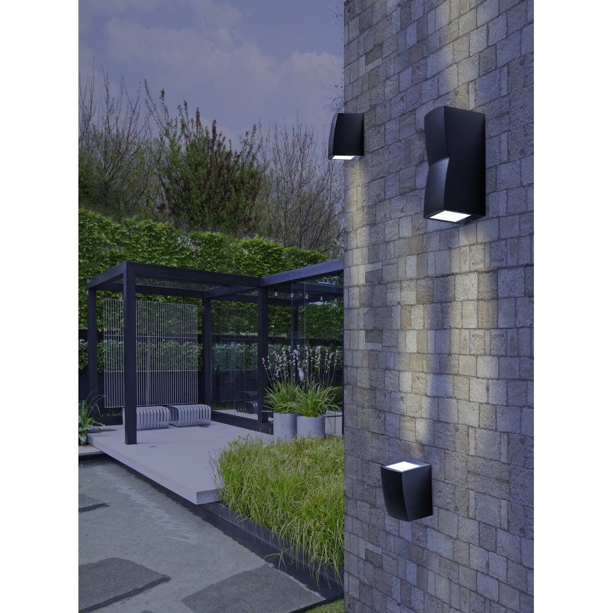 Azzardo AZ4343 - Aplique de exterior REZIA 1xGU10/35W/230V IP54