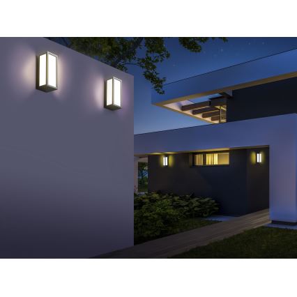 Azzardo AZ4348 - Aplique de exterior VENETO 1xE27/18W/230V IP54