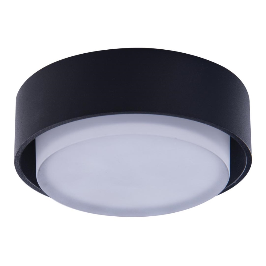 Azzardo AZ4389 - Lámpara empotrable LED de baño KASTORIA 7W/230V IP44 negro