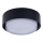 Azzardo AZ4389 - Lámpara empotrable LED de baño KASTORIA 7W/230V IP44 negro