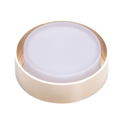 Azzardo AZ4390 - Lámpara empotrada LED para baños KASTORIA LED/7W/230V IP44 dorado