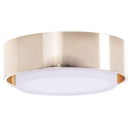 Azzardo AZ4390 - Lámpara empotrada LED para baños KASTORIA LED/7W/230V IP44 dorado