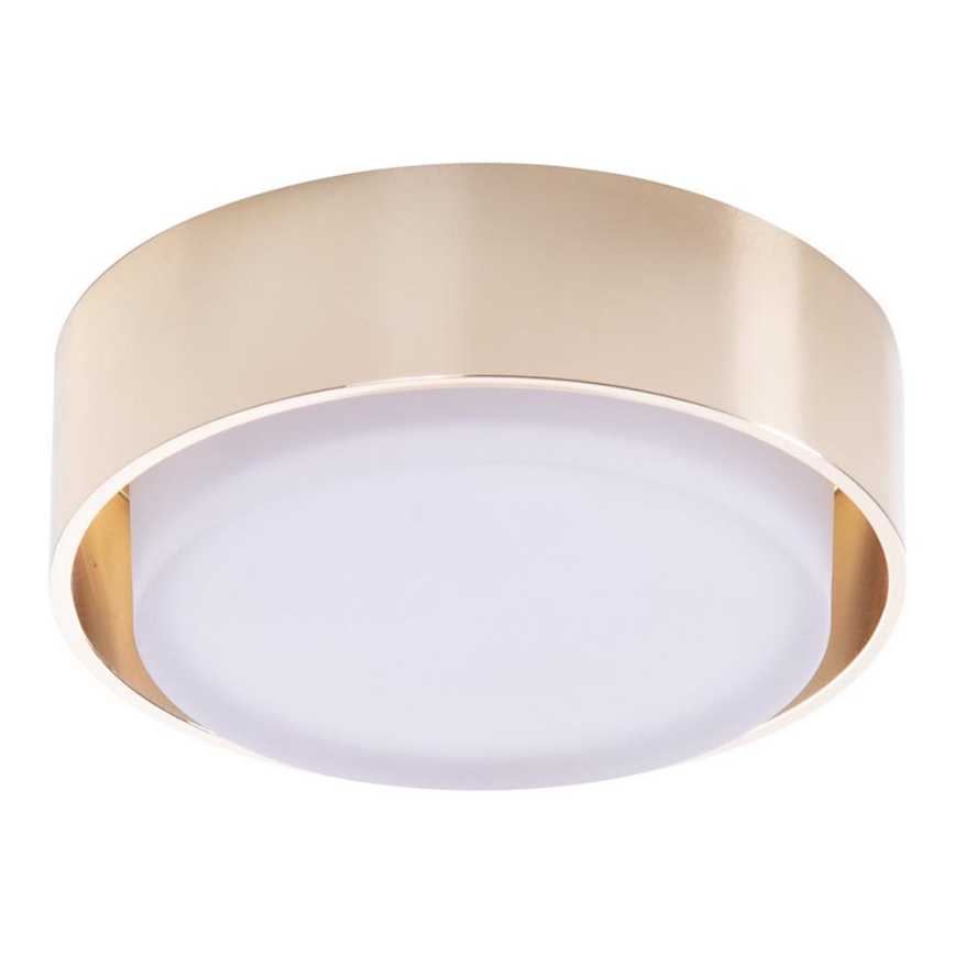 Azzardo AZ4390 - Lámpara empotrada LED para baños KASTORIA LED/7W/230V IP44 dorado