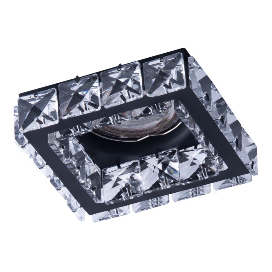 Azzardo AZ4411 - Lámpara empotrada ESTER 1xGU10/50W/230V cuadrado negro