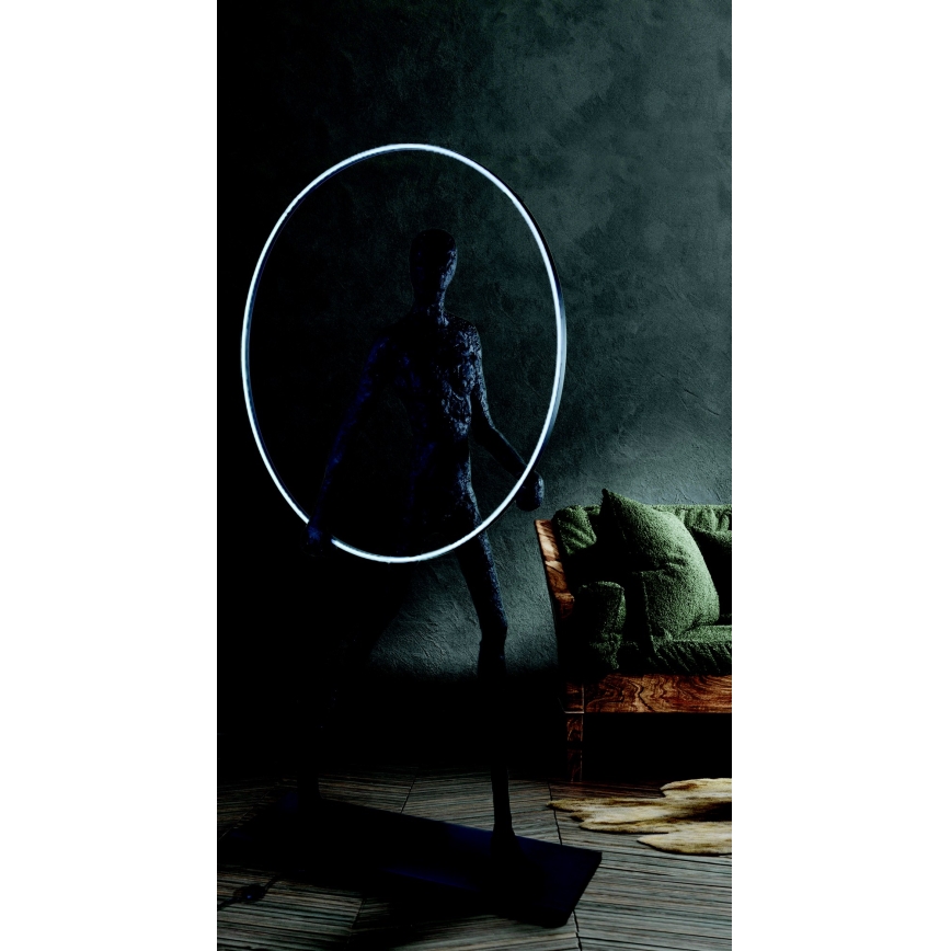 Azzardo AZ4984 - Lámpara LED de pie ATLAS LED/30W/230V 214 cm resina