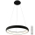Azzardo AZ5063 - Lámpara de araña LED regulable ANTONIO LED/50W/230V negro + control remoto