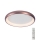 Azzardo AZ5071 - Plafón LED regulable ANTONIO LED/50W/230V marrón + control remoto