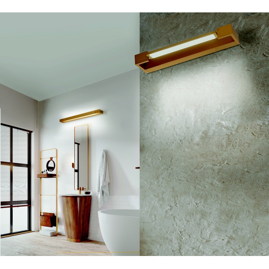 Azzardo AZ5241 - Aplique LED de baño DALI 9W/230V 3000K IP44 30 cm