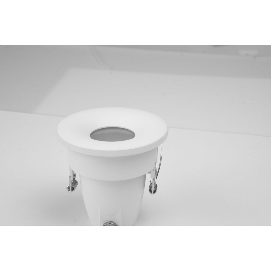 Azzardo AZ5389 - Lámpara empotrable de baño ROMOLO 1xGU10/50W/230V IP65 blanco
