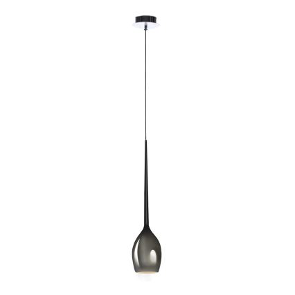 Azzardo - Vidrio de repuesto para lámpara de araña IZZA diá. 13 cm gris
