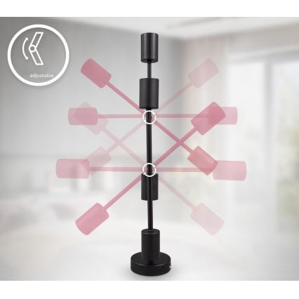 B.K. Licht 1343 - Lámpara colgante 4xE27/60W/230V