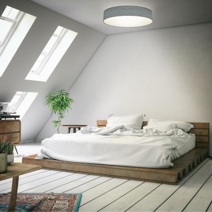 B.K. Licht 1393 - Plafón LED LED/20W/230V gris