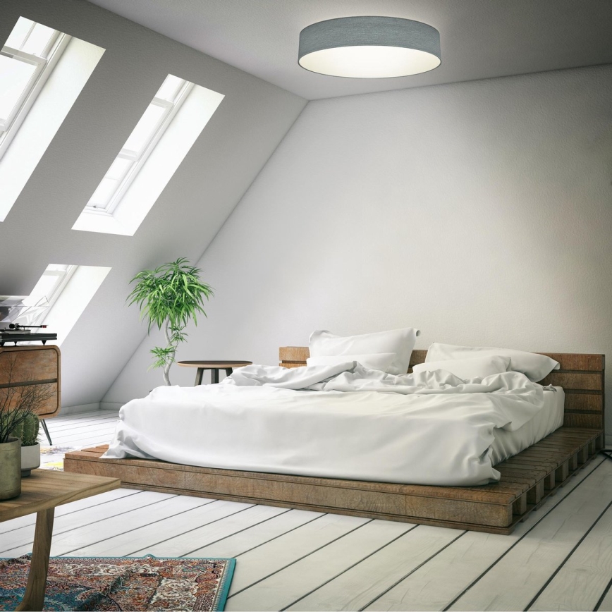 B.K. Licht 1393 - Plafón LED LED/20W/230V gris