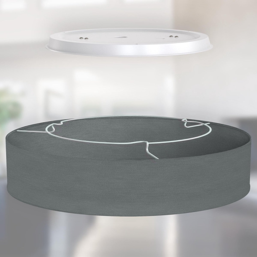 B.K. Licht 1393 - Plafón LED LED/20W/230V gris